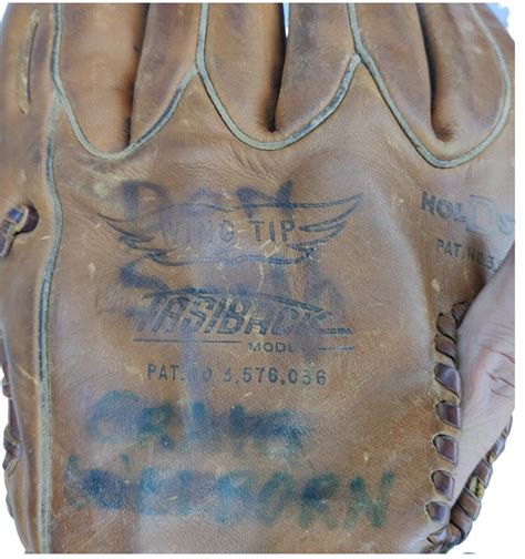 Vintage Rawlings Xfcb17 Brooks Robinson Autograph Baseball Glove Mitt