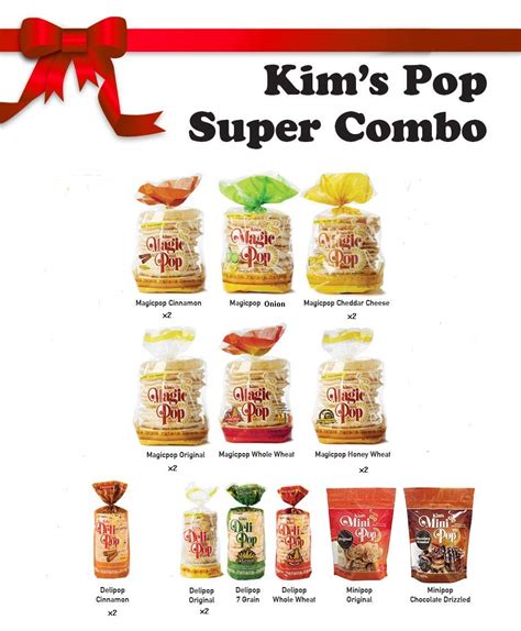 Kims Magic Pop Super Combo Snack 18 Packs Kims Magic