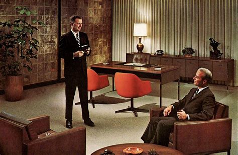 Mad Men 60 Executive Office Design Mid Century Modern Interiors