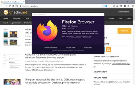 Here Is What Is New And Changed In Firefox Ghacks Tech News