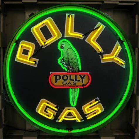 Neonetics Polly Gasoline 3 Foot Neon Lighted Sign 9gsply