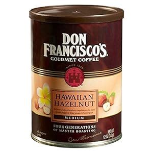 Amazon Com Don Francisco S Hawaiian Hazelnut Ground Coffee Oz