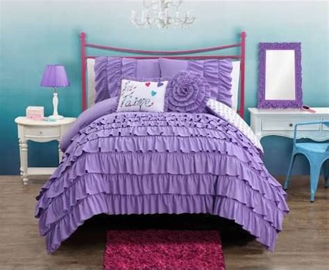 My favorite purple comforter sets and bedding sets for a purple bedroom! turquoise and lavender bed sets | Comforter sets, Kids ...