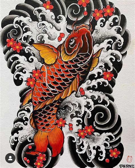 Irezumi Culture Tattoo On Instagram Amazing Koi Fish Full Back