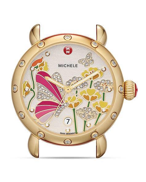 Michele Csx Garden Party Butterfly Watch 36mm Bloomingdales