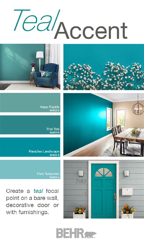 Faq Teal Accent Color Palette Colorfully Behr Teal Accent Walls