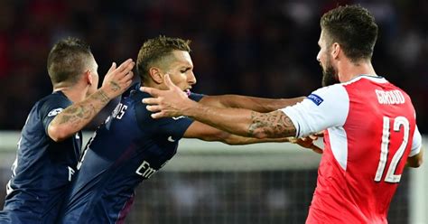 Giroud Blames Psg Duo For Confusing Arsenal Dismissal Teamtalk