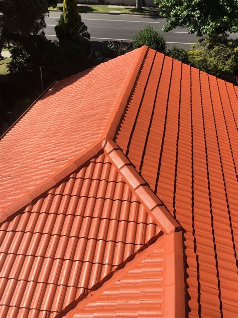 Terracotta Metal Tile Roof Restoration Repair Marion Roof