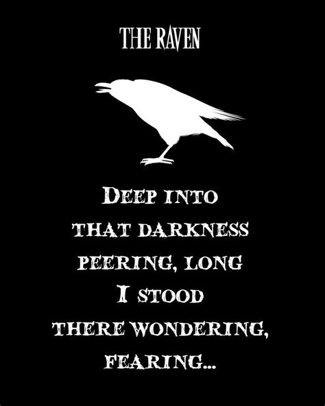 Edgar Allan Poe The Raven Poem Full Text Plus Free Wall Art