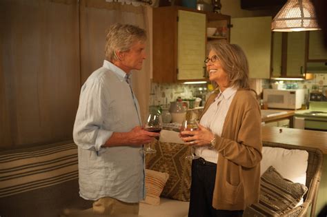 Watch Michael Douglas Propositions Diane Keaton In Trailer For Rob