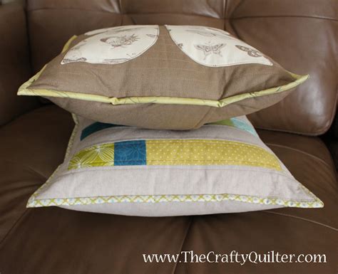 A Little Pillow Talk The Crafty Quilter