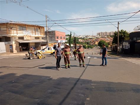 Setor De Trânsito Instala 5 Novas Rotatórias Para Prevenir Acidentes Em Nova Odessa