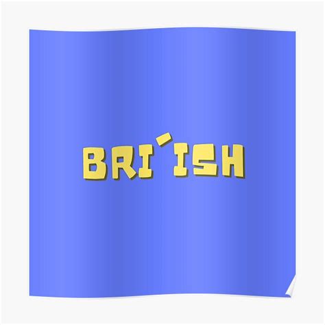 Briish Let Us Commence Forth Poster By Raosnop Redbubble