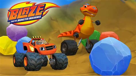 SPEED INTO DINO VALLEY #Blaze and the Monster Machines (DINO DASH) Game