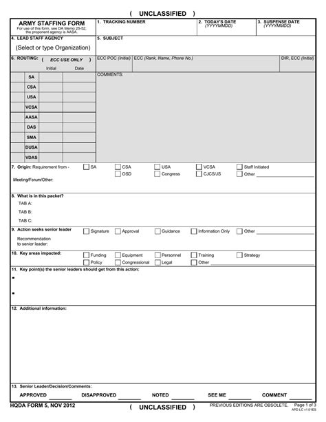 Da Form 5 Fill Out Sign Online And Download Fillable Pdf