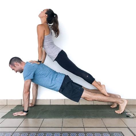 Two Person Yoga Poses Medium Yoga Poses