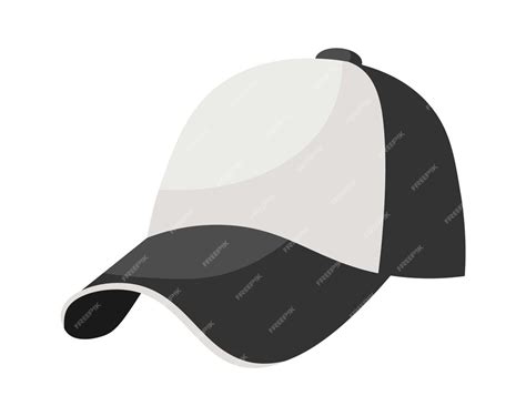 Premium Vector Baseball Cap Hat Flat Illustration