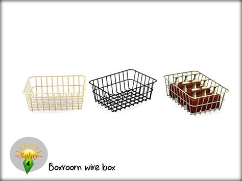 Solnys Boxroom Wire Box Sims 4 Collections Sims 4 Teen Sims 4