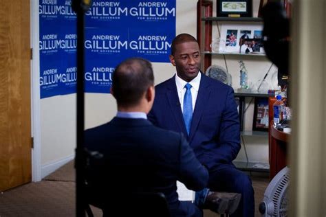Andrew Gillum Shocked Florida With A Primary Win But An F B I Inquiry Clouds His Campaign