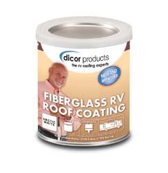 How often should you seal rv roof? Dicor Fiberglass RV Roof Coating, 1 Gallon