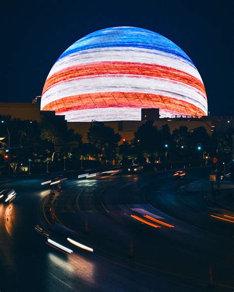 World S Largest Sphere In Las Vegas Illuminated For The First Time VIDEOS Urbanized
