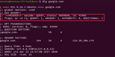 How To Use Linux Dig Command Dns Lookup With Examples