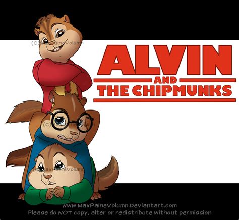 Alvin And The Chipmunks By Maxpainevolumn On Deviantart