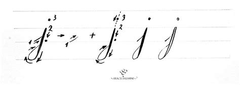 Caligrafía Copperplate ¿cómo Escribir La Letra J Calligraphy Math
