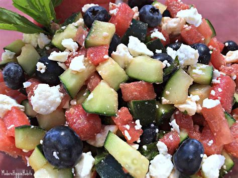 Hydrating Summer Salad Recipe Habits Of A Modern Hippie