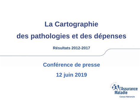 Pdf La Cartographie Des Pathologies Et Des Dépenses · 1 Couverture La