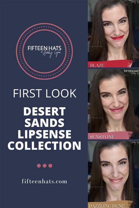 Desert Sands Lipsense Collection First Look Ashley Cejka