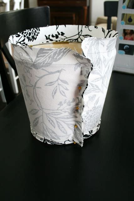 Slip Cover For Lampshade Tutorial