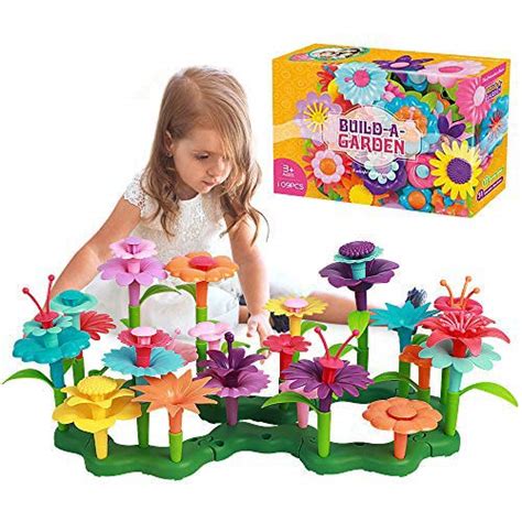 koalad flower garden building toys set for girls 109pcs stem preschool toy gardening stacking