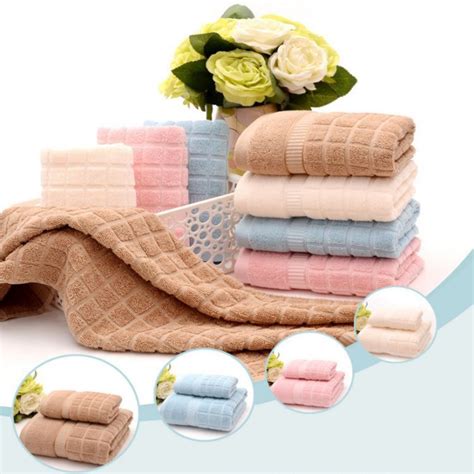 This towel set features a pierced design with a woven paisley jacquard hem, in hues, for an elegant and. JZGH 3pcs Decorative Cotton Bath Towels Sets for Adults ...