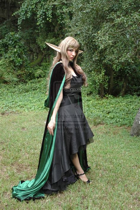 Forest Elf By Riyomitsukimodeling On Deviantart Elf Costume Forest