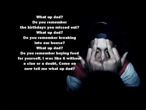 I don't care i love it so forget it, punk! Lyrics/Poetry/Messages - Dear Dad- B-Mike ( Rap song, Has ...