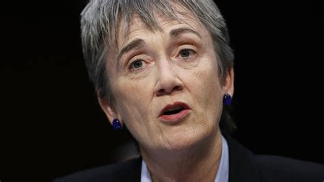 Heather Wilson Secretary Of The Air Force Plans To Resign Npr