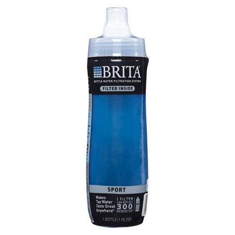 Brita Bottle 20oz - Blue/Green | Brita bottle, Filtered water bottle, Water bottle