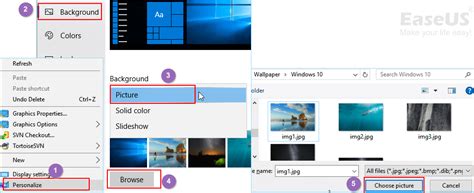 Come Recuperare Lo Sfondo Del Desktop Windows 1110 Easeus