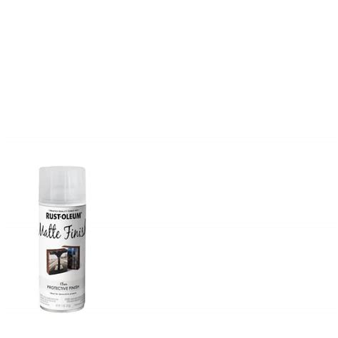 Rust Oleum Specialty 11 Oz Clear Matte Spray Paint 342561 The Home Depot