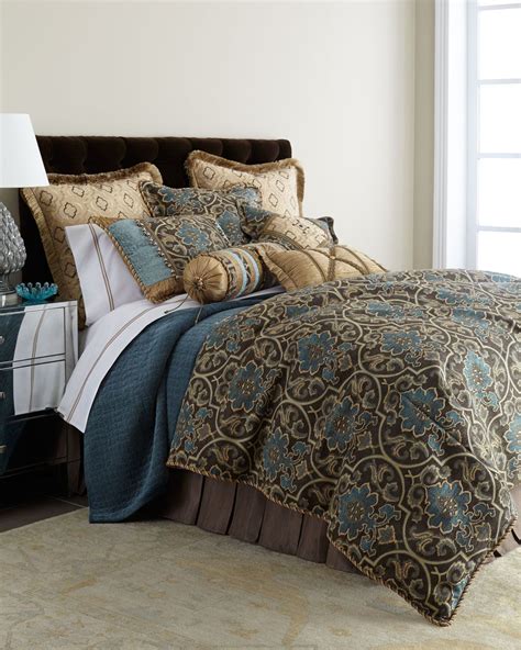 Horchow Blue Comforter Sets King Size Bedding Sets Bristol Bed
