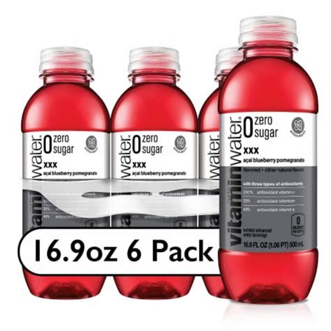Vitaminwater® Xxx Zero Sugar Nutrient Enhanced Acai Blueberry Pomegranate Flavored Bottled Water