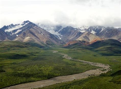 Fantastic Scenery Picture Of Park Road Denali National Park And