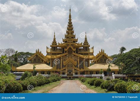 Bago Myanmar May 6 2017 Kanbawzathadi Palace Bago Myanmar