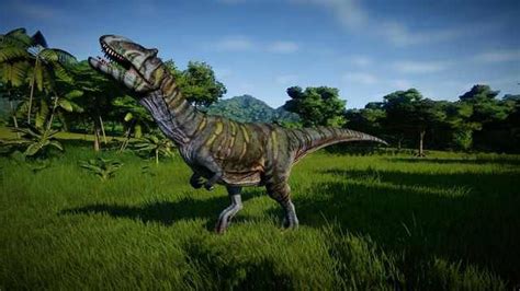 Metriacanthosaurus Rainforest Jurassic Park World Jurassic World