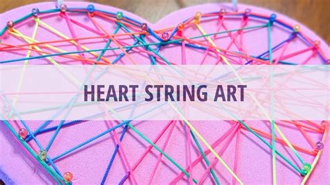 Heart String Art Tutorial Youtube