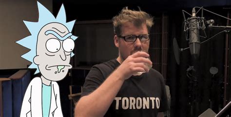 Lol Watch Justin Roilands Drunken Rick And Morty Voice Recording