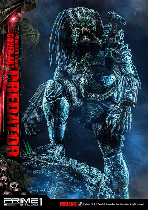 Premium Masterline Predator Comics Big Game Cover Art Predator Deluxe