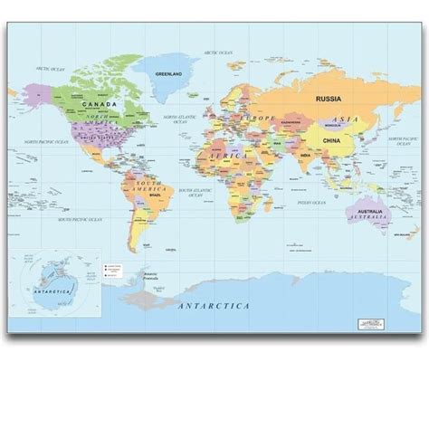 37 Eye Catching World Map Posters You Should Hang On Your Walls