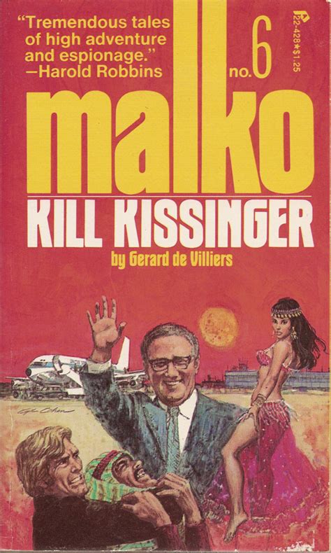 Malko 6 Kill Kissinger Pulp Covers
